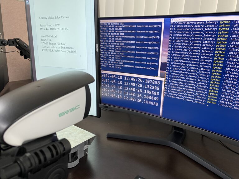 Canopy Vision – Camera Latency Testing